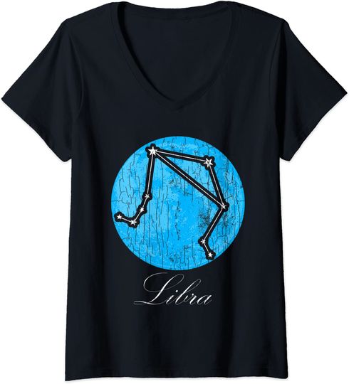 Discover T-shirt de Mulher Amante de Libra Signo do Zodíaco