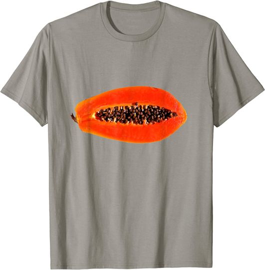 Discover T-shirt Unissexo com Estampa de Papaia