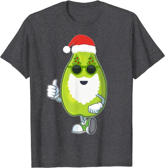 Discover T-shirt Unissexo Santa Papaia Presente de Natal