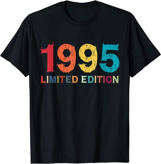 Discover T-shirt para Homem e Mulher 1995 Limited Edition