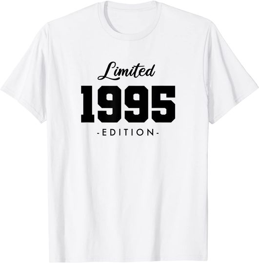 Discover T-shirt Unissexo Simples Limited 1995 Edition