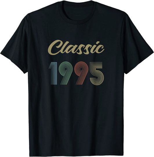 Discover T-shirt para Homem e Mulher Classic 1995 Presente de Aniversário