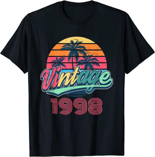 Discover T-shirt Unissexo com Estampa de Natureza Vintage 1998