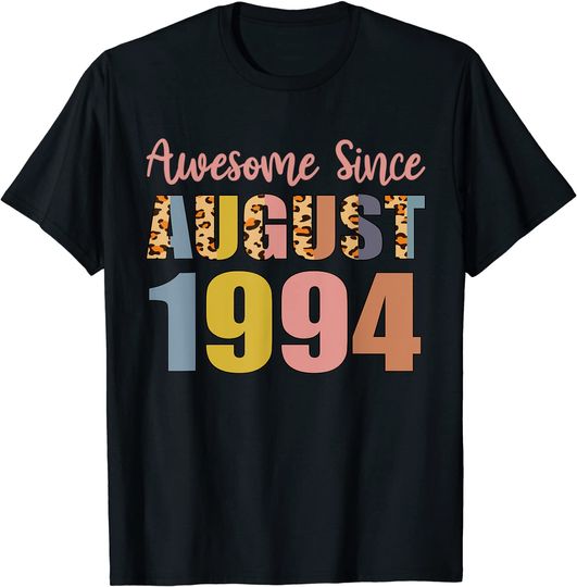 Discover T-shirt Unissexo Impresionante desde Agosto de 1994