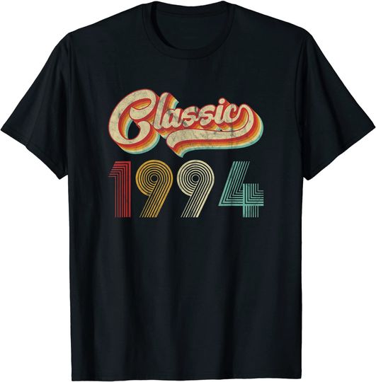 Discover T-shirt Unissexo Clássico 1994 Presente de Aniversário