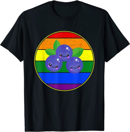 Discover T-shirt Unissexo LGBT Amor de Mirtilo