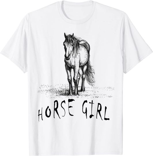 Discover T-shirt Unissexo com Estampa de Cavalo para Amantes de Equitação