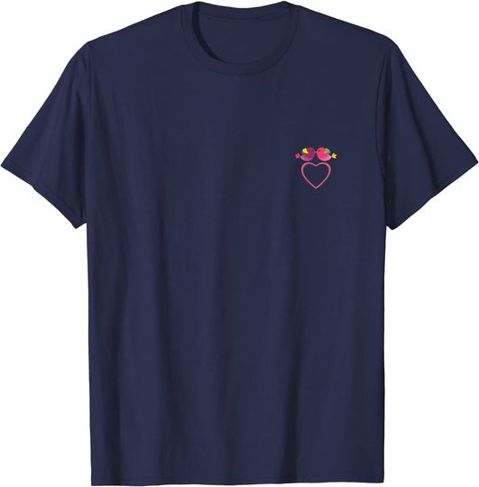 Discover T-shirt Unissexo cm Amor de Pássaros