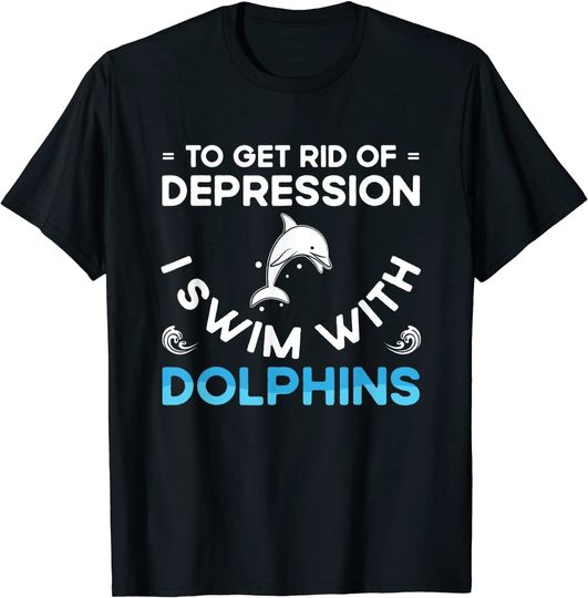 Discover T-shirt Unissexo Retro Amante Do Sol Os Golfinhos
