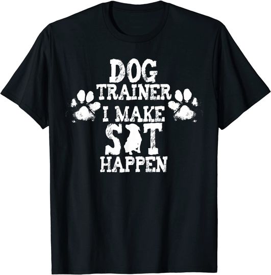 Discover T-shirt Unissexo Dog Trainer Treino de Cães