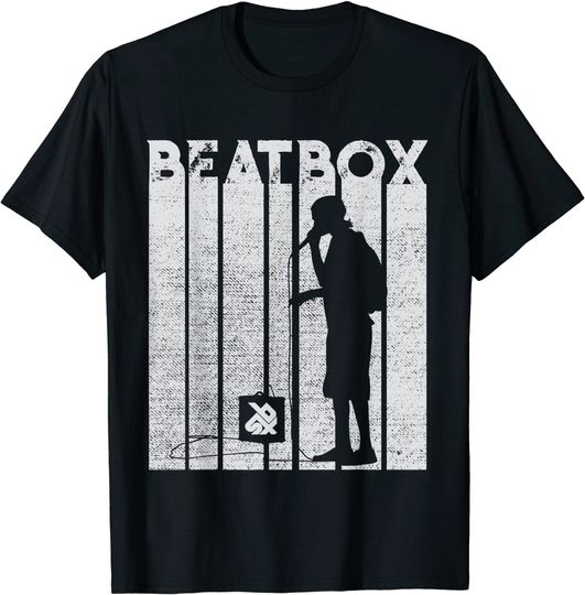 Discover T-shirt Unissexo de Manga Curta Beatbox Beatboxer