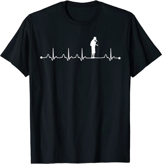 Discover T-shirt Unissexo Batimento de Coração com Beatbox
