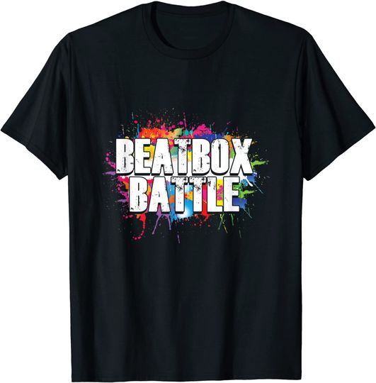 Discover T-shirt Unissexo Artista de Beatbox Battle