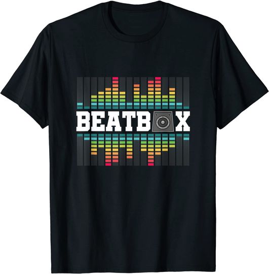 Discover T-shirt Unissexo Hiphop Rap com Beatbox