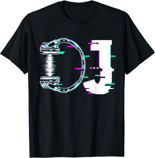 Discover T-shirt Unissexo com DJ e Auriculares