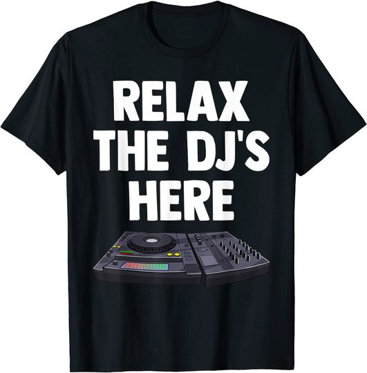 Discover T-shirt Unissexo com DJ e Auriculares