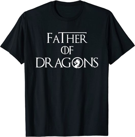 Discover T-shirt Unissexo Father Of Dragon Presente no Dia dos Pais