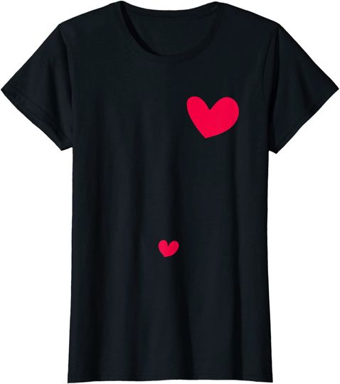 Discover T-shirt para Mães com Estampa de Coração