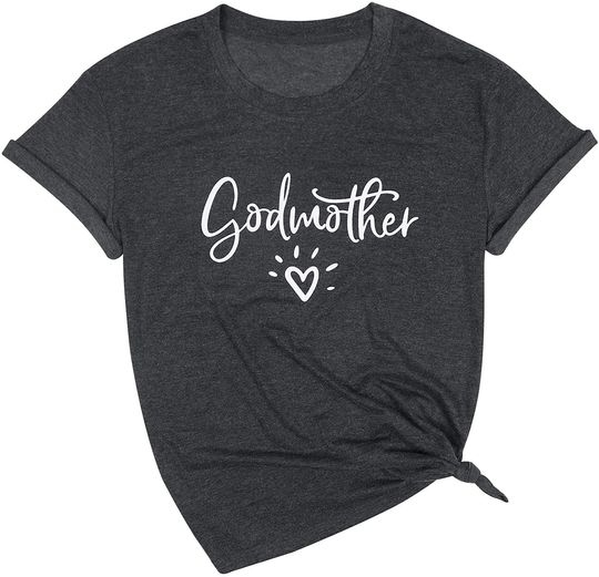 Discover T-shirt para Mulher Simples com Letra Good Mother