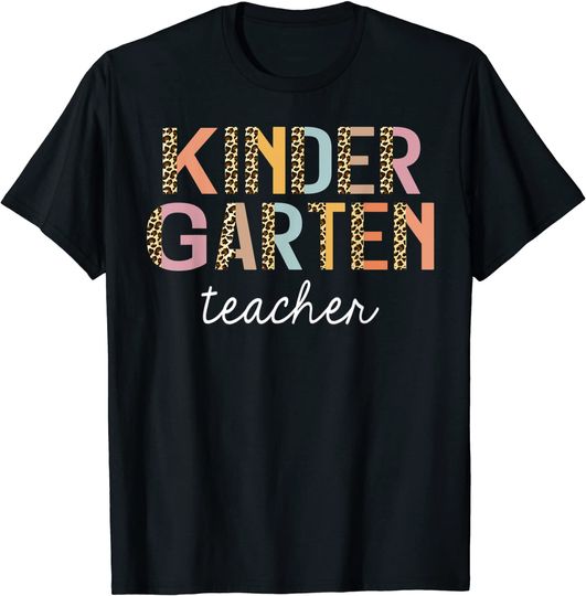Discover T-shirt Unissexo Kindergarten Teacher Regresso às Aulas