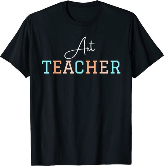 Discover T-shirt Unissexo Simples Presente para Professor de Arte