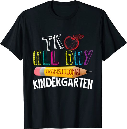 Discover T-shirt Unissexo TK All Day Transitional Kindergarten Regresso às Aulas
