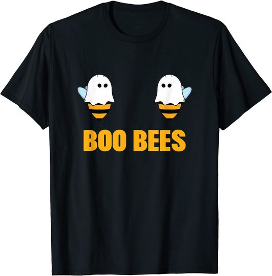 Discover T-shirt para Homem e Mulher com Estampa de Boo Bees