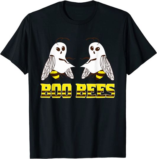 Discover T-shirt Unissexo Halloween Boo Bees de Fantasma