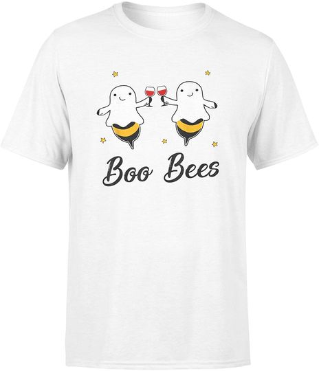Discover T-shirt Unissexo Divertido Boo Bees com Vinhos