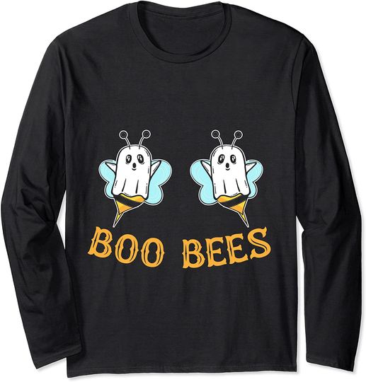 Discover Camisola de Mangas Compridas Halloween Boo Bees de Fantasma