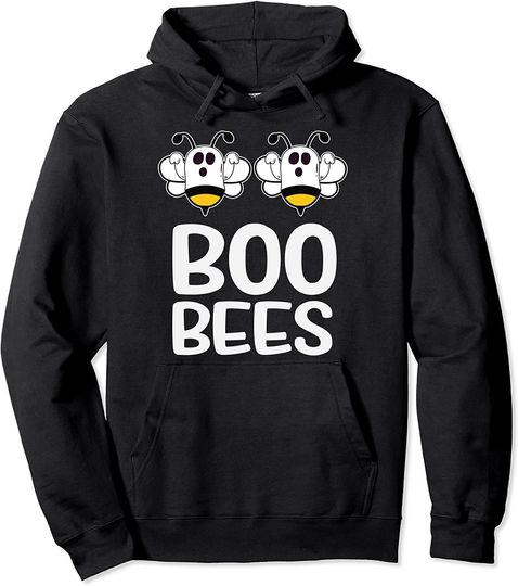 Discover Hoodie Unissexo Divertido Boo Bees Presente para Halloween