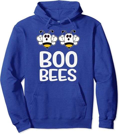 Hoodie Unissexo Divertido Boo Bees Presente para Halloween