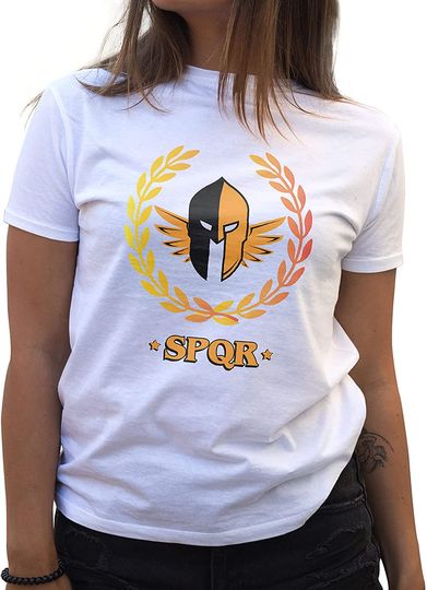 Discover T-shirt para Mulher SPQR Legion Camp Half-Blood