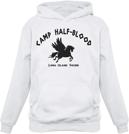 Discover Hoodie Unissexo com Percy Jackson Camp Half Blood