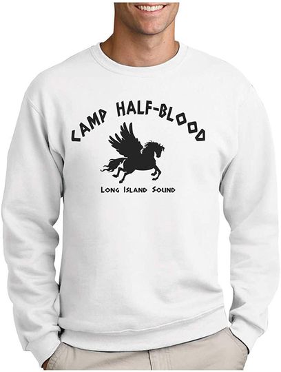 Discover Suéter para Homem Camp Half Blood Percy Jackson