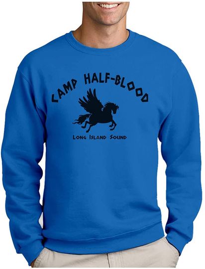 Discover Suéter para Homem Camp Half Blood Percy Jackson