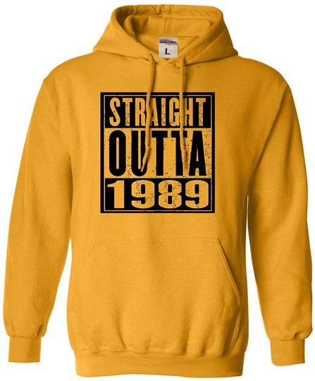 Discover Hoodie Unissexo Straight Outta 1989