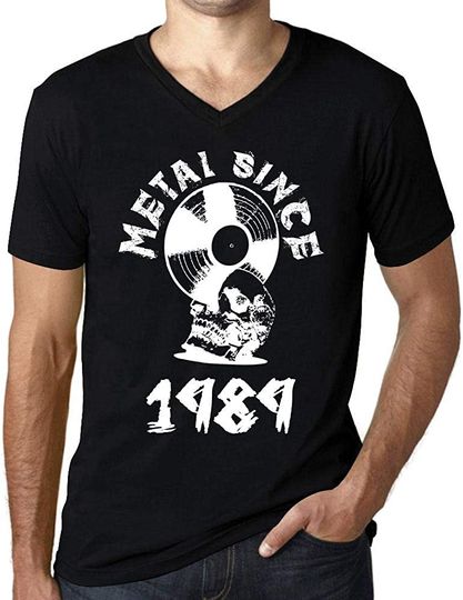 Discover T-shirt de Homem com Decote Em V Netal Since 1989