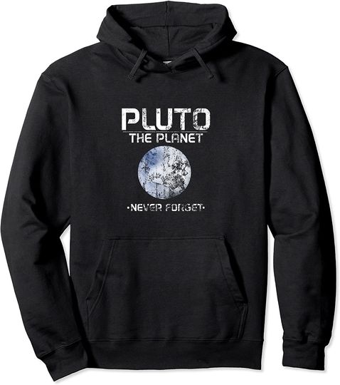 Discover Hoodie Unissexo Vintage Pluto Never Forget 1930 - 2006