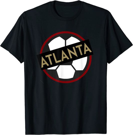 Discover Atlanta Soccer Jersey Style Team Fan FC United Flag ATL T-Shirt