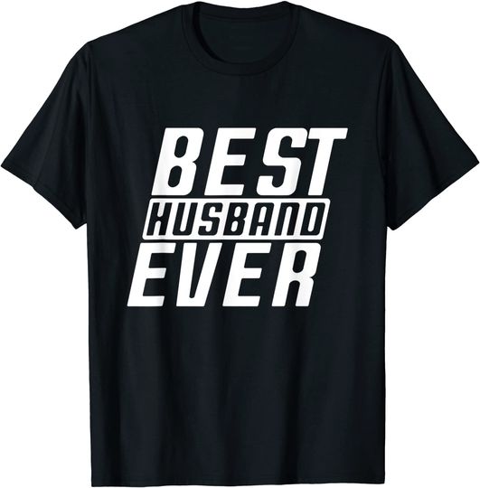 Discover T-shirt Unissexo Best Husband Ever