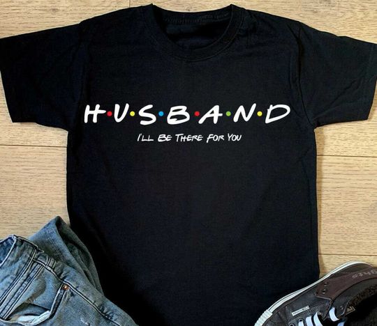 Discover T-shirt para Homem Husband I'll Be There For You