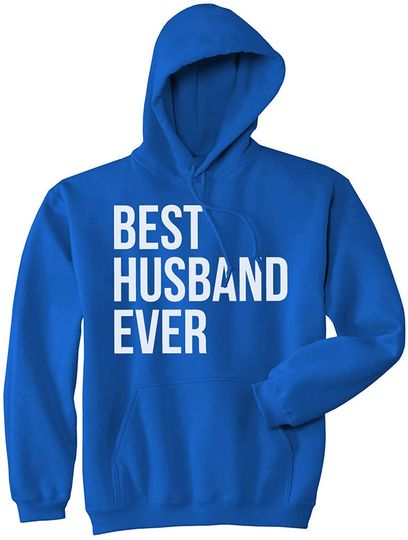 Discover Hoodie para Homem Best Husband Ever Presente de Casamento