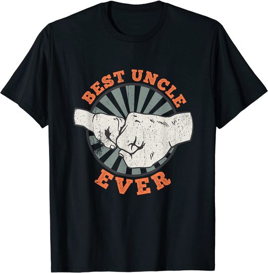 Discover T-shirt Unissexo Retro Best Uncle Ever
