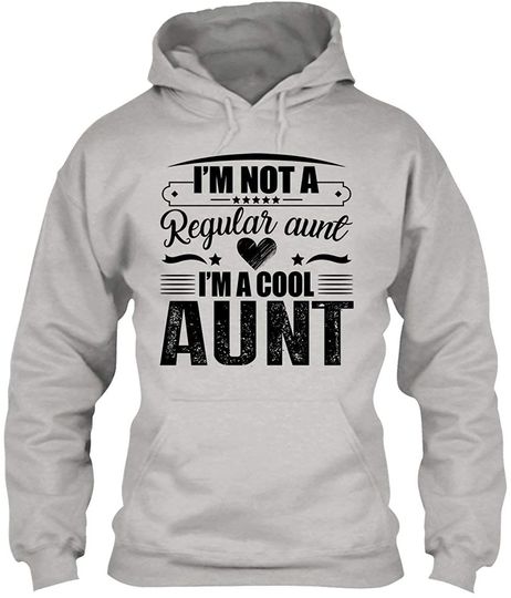 Discover Hoodie Unissexo I'm A Cool Aunt