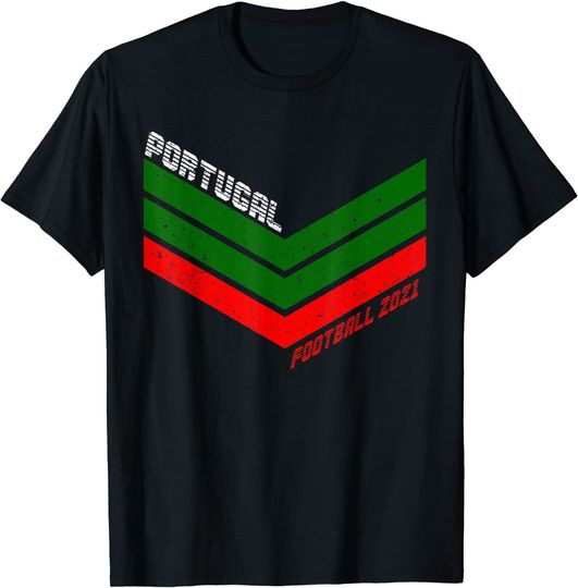 Discover T-Shirt Camiseta Manga Curta para Homem e Mulher Futebol de Portugal