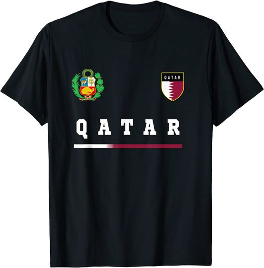 Discover Qatar Sport Soccer Jersey T Shirt