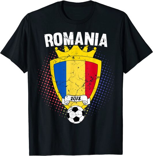 Discover Romania Soccer T Shirt