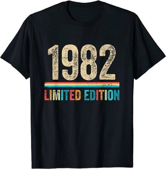 Discover T-shirt Unissexo 1982 Limited Edition