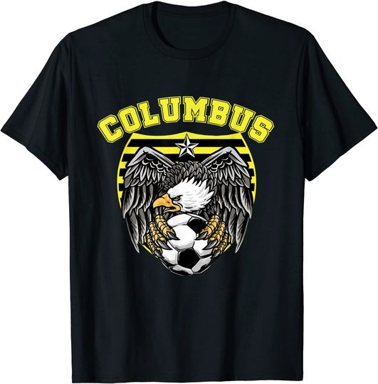 Discover Columbus Soccer Columbus team Soccer T-Shirt
